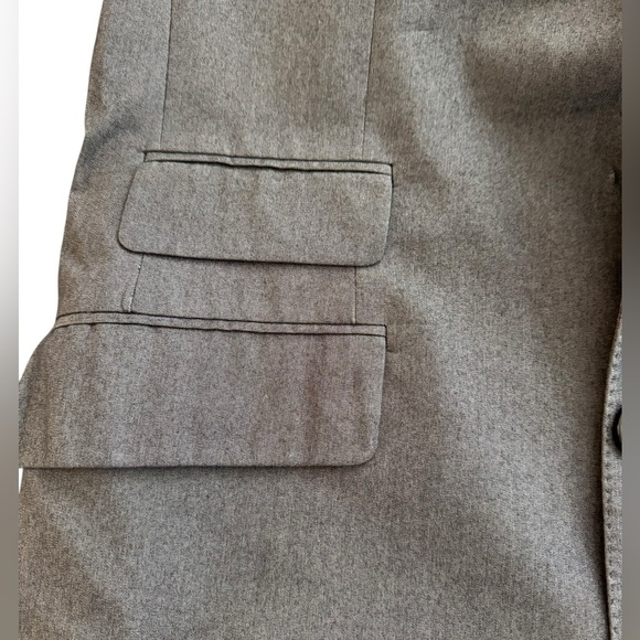 BURBERRY***Men’s Grey Long Jacket Blazer US 40***EUC $2850 - Picture 10 of 11